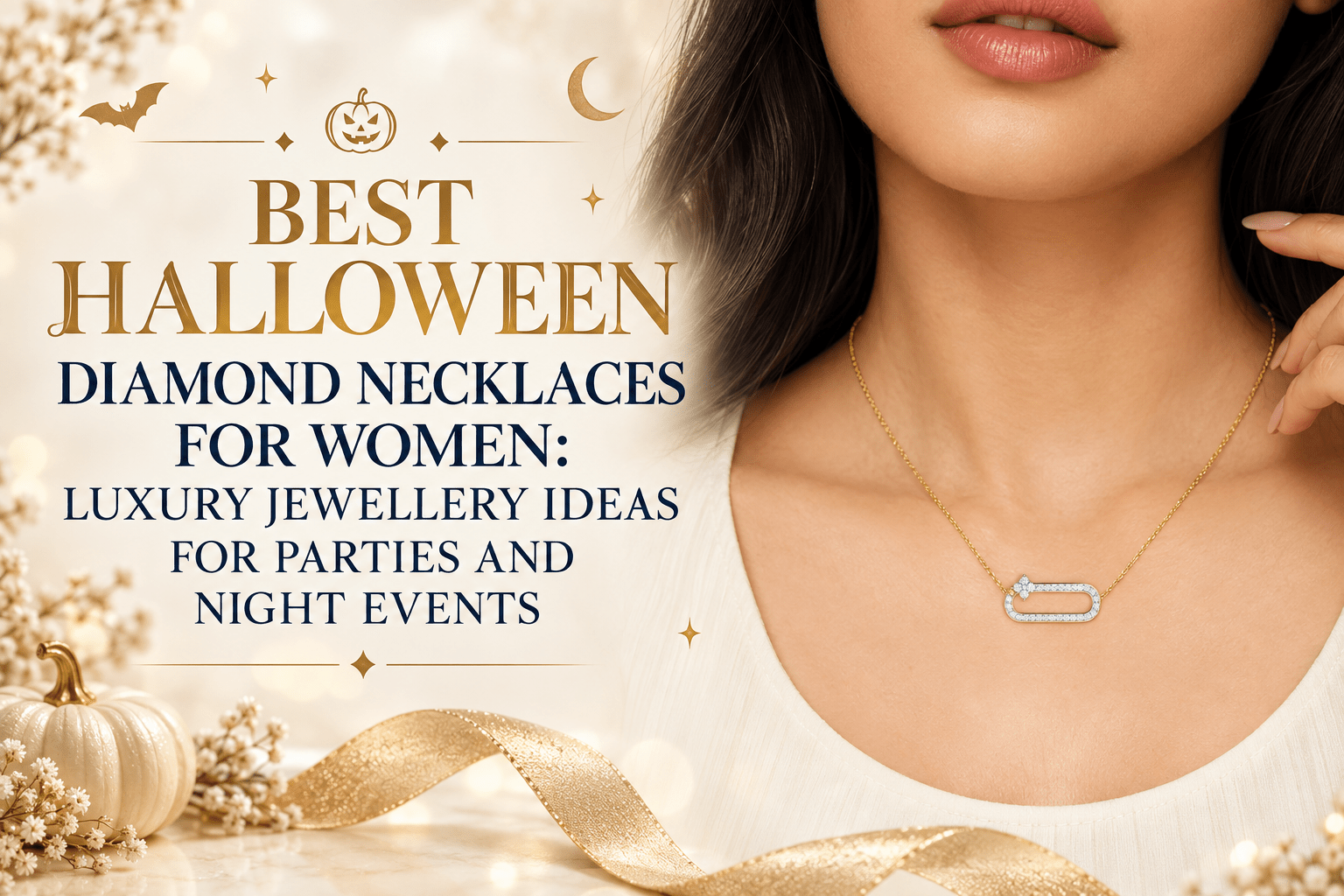 Best Halloween Diamond Necklaces for Women - Reverra Jewels Inc.