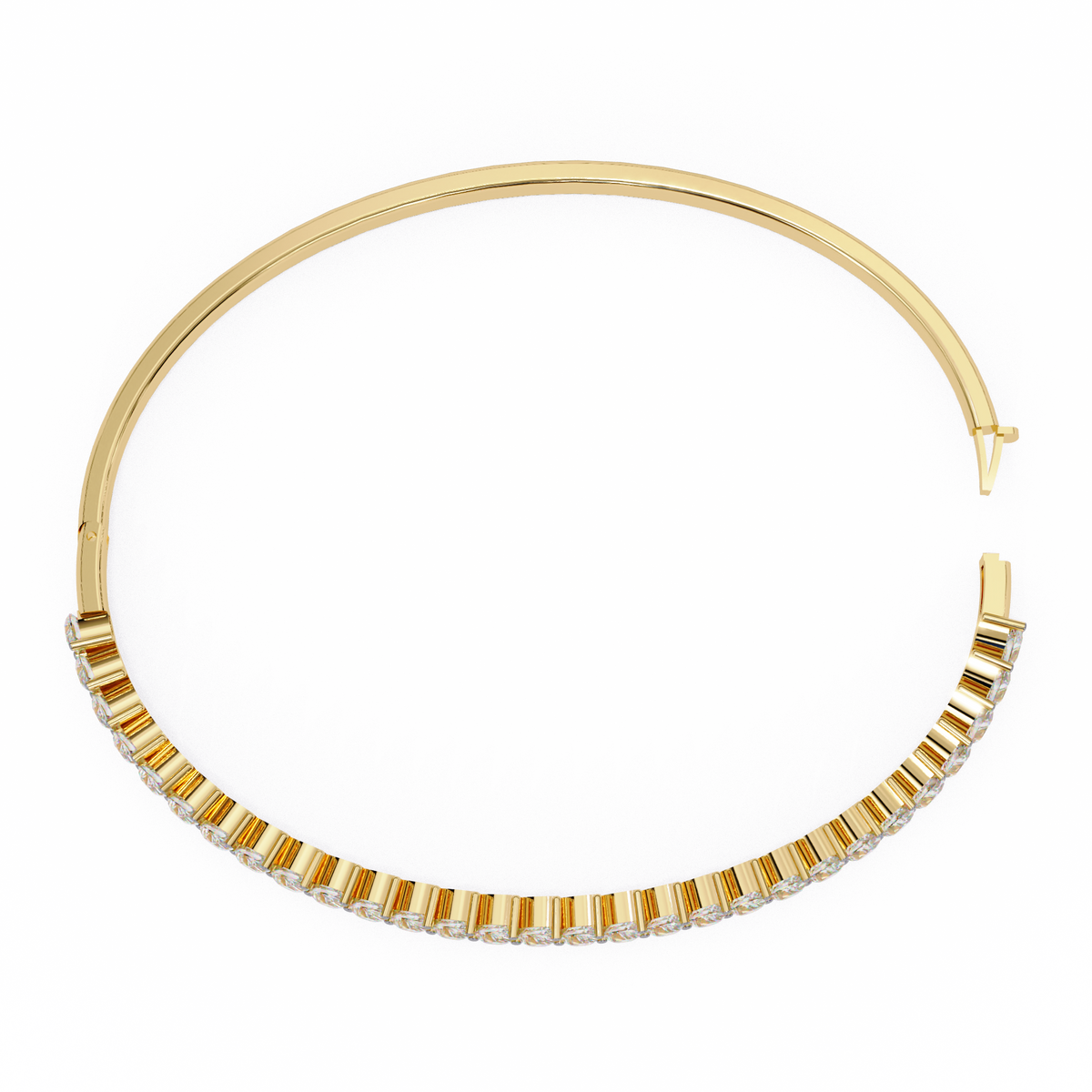 Reverra 14K Marquise Diamond Flexi Bracelet, CTTW-4.06