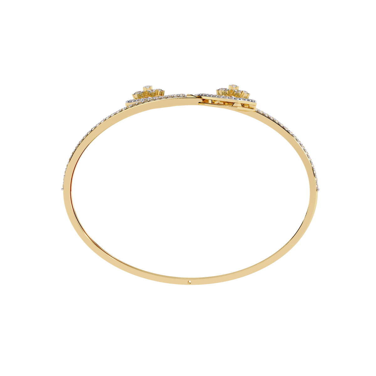 Reverra 14K Pear Diamond Fashion Bracelet, CTTW-1.35