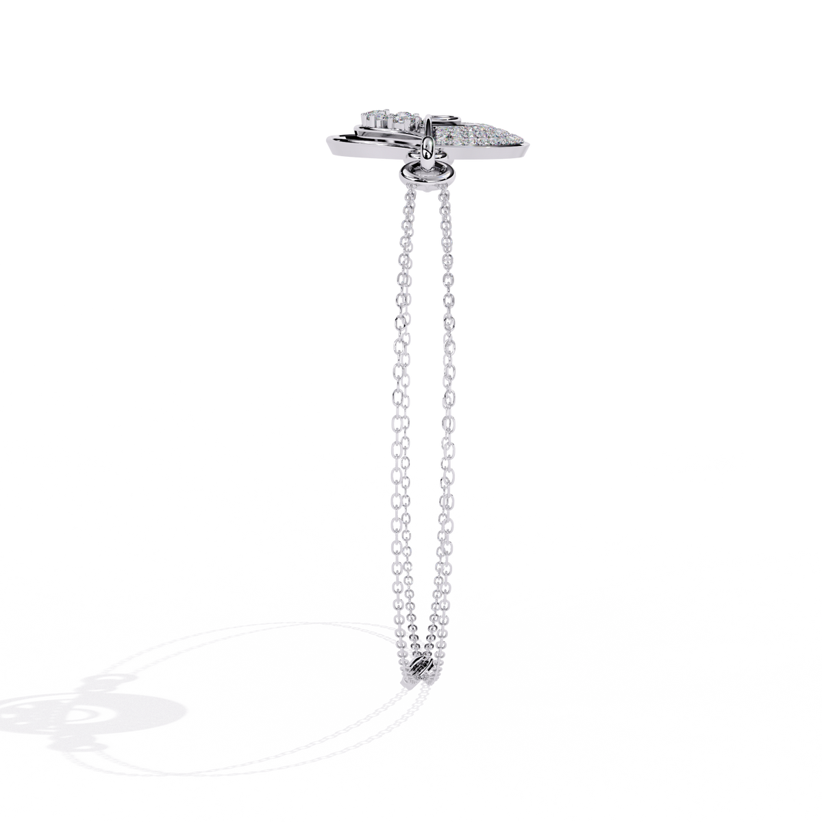 Reverra 14K Geometric Diamond Fashion Bracelet, CTTW-0.42