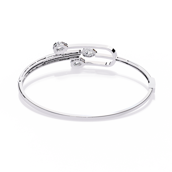 Reverra 14K Gold Pear Drop Lab Grown Diamond Fashion Bracelet for Women, CTTW-0.73