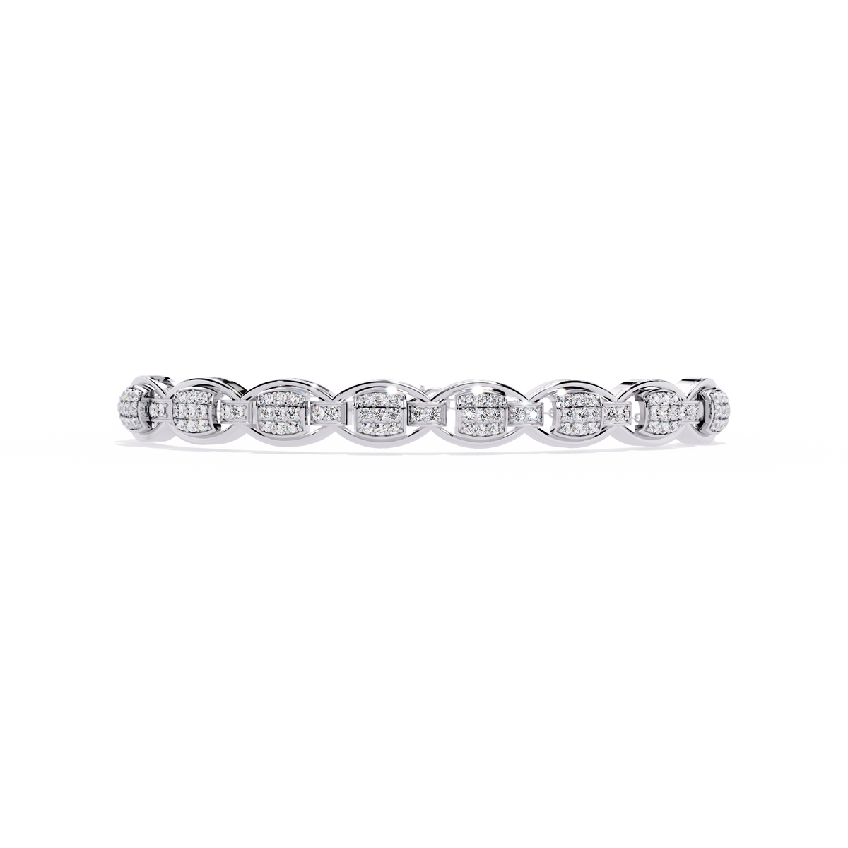 Reverra 14K Geometric Diamond Bracelet, CTTW-0.84