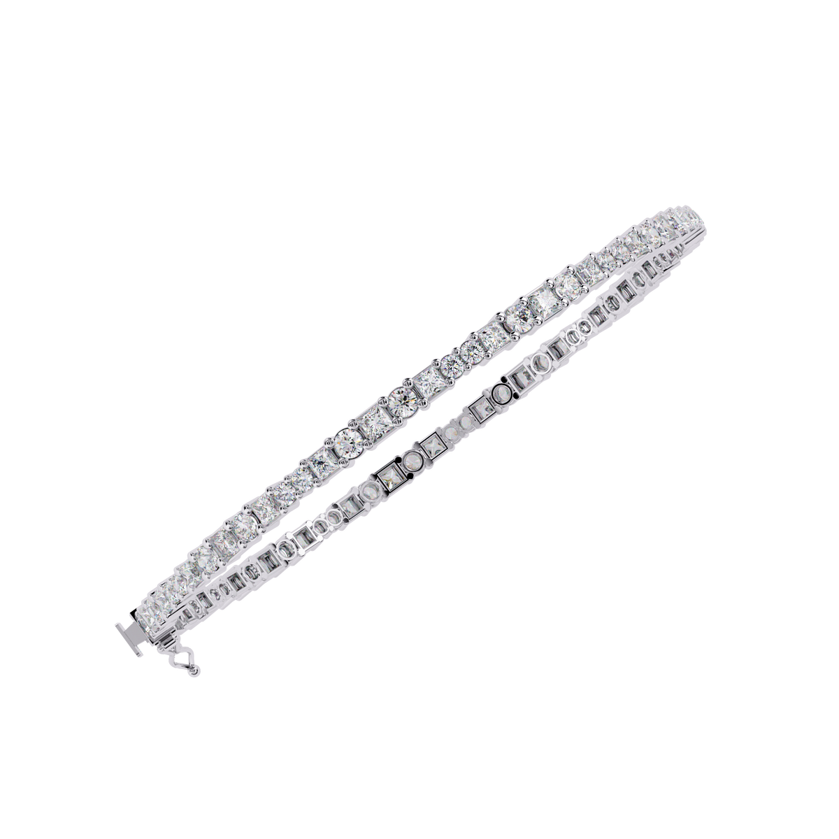 Reverra 14K Classic Round Diamond Tennis Bracelet, CTTW-2.05