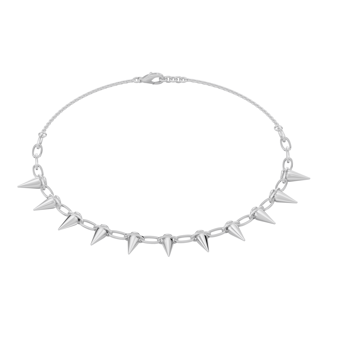 Savannah Round Lab Grown Diamond Wakanda Halloween Pendant Necklace - Reverra Jewels Inc.