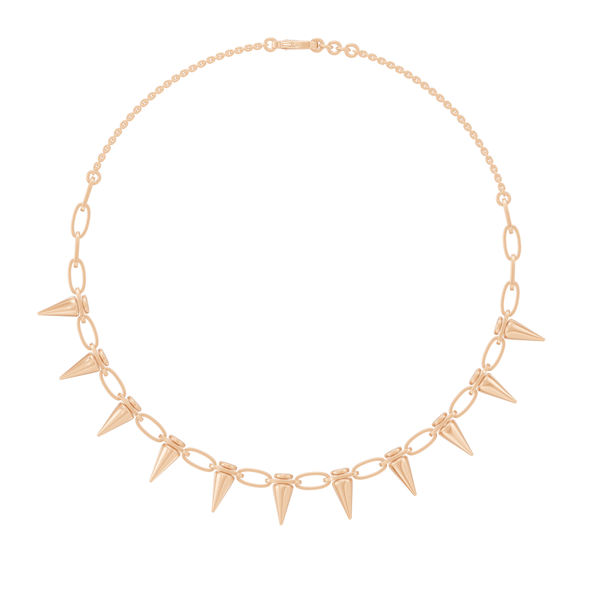 Savannah Round Lab Grown Diamond Wakanda Halloween Pendant Necklace - Reverra Jewels Inc.
