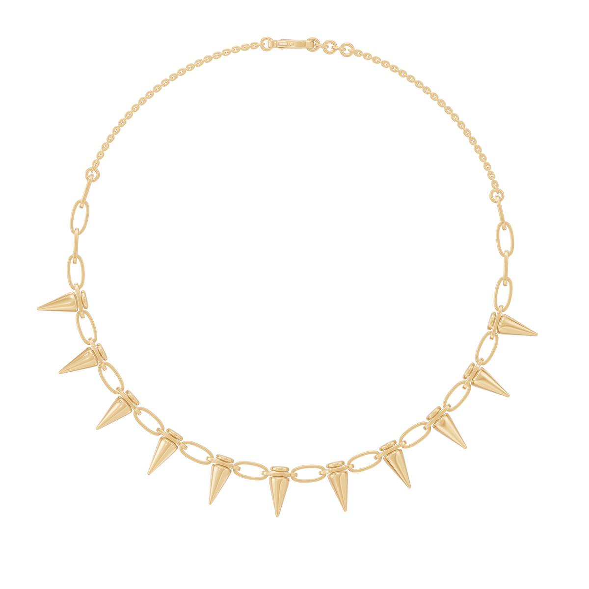Savannah Round Lab Grown Diamond Wakanda Halloween Pendant Necklace - Reverra Jewels Inc.