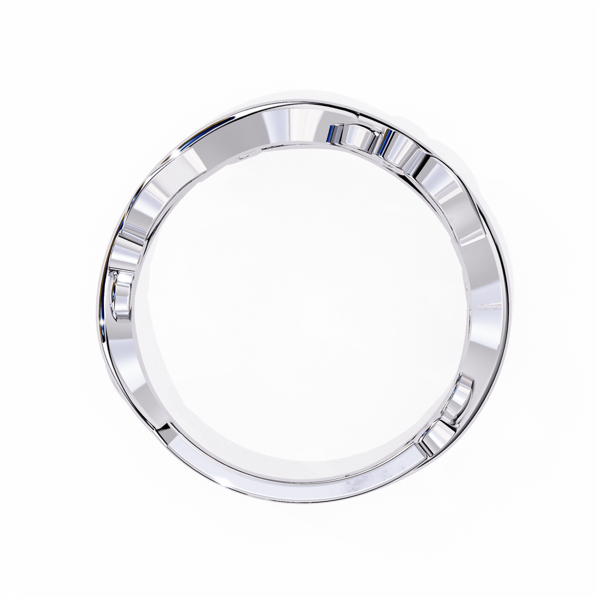 Reverra 14K Leaf & Vine Diamond Band, Nature’s Elegance, CTTW-0.09