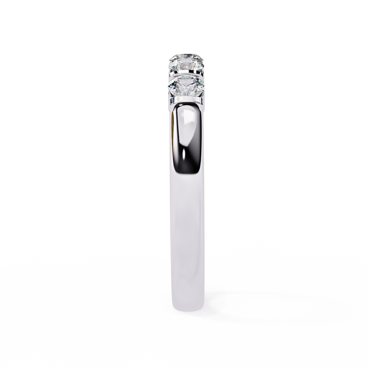 Reverra 14K Five-Stone Diamond Band Engagement Rings, CTTW-0.51