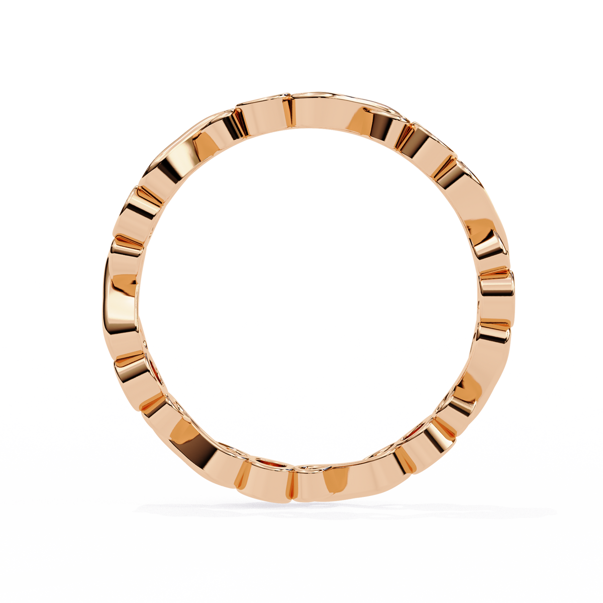 Reverra 14K Infinity Diamond Eternity Band, CTTW-0.21