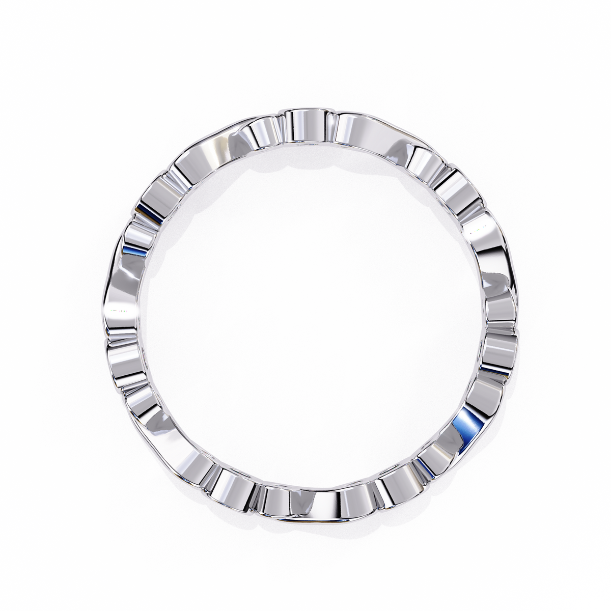 Reverra 14K Infinity Diamond Eternity Band, CTTW-0.21