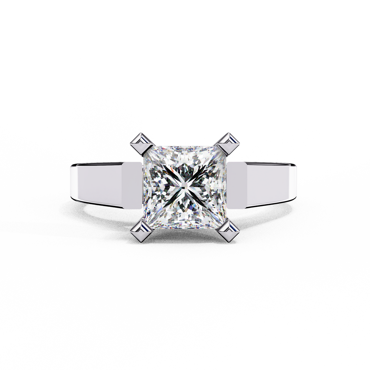 Reverra 14K Diamond Solitaire Engagement Ring, CTTW-1.72