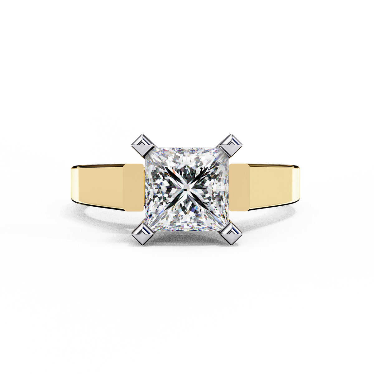 Reverra 14K Diamond Solitaire Engagement Ring, CTTW-1.72