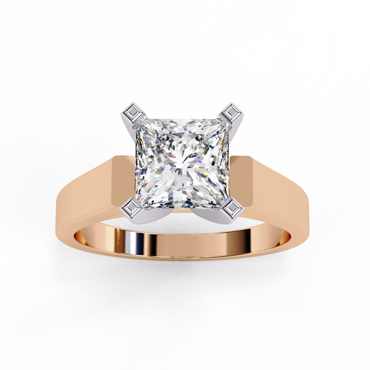 Reverra 14K Diamond Solitaire Engagement Ring, CTTW-1.72