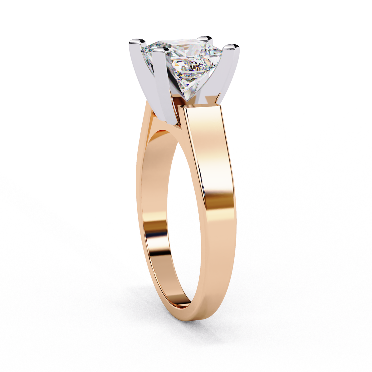Reverra 14K Diamond Solitaire Engagement Ring, CTTW-1.72
