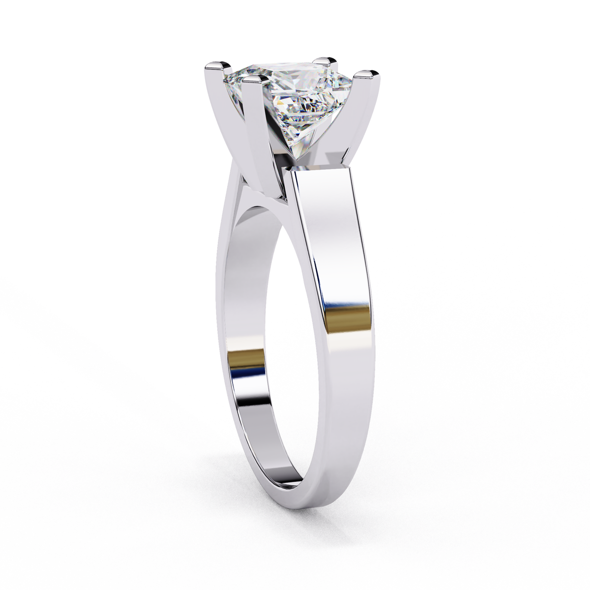 Reverra 14K Diamond Solitaire Engagement Ring, CTTW-1.72