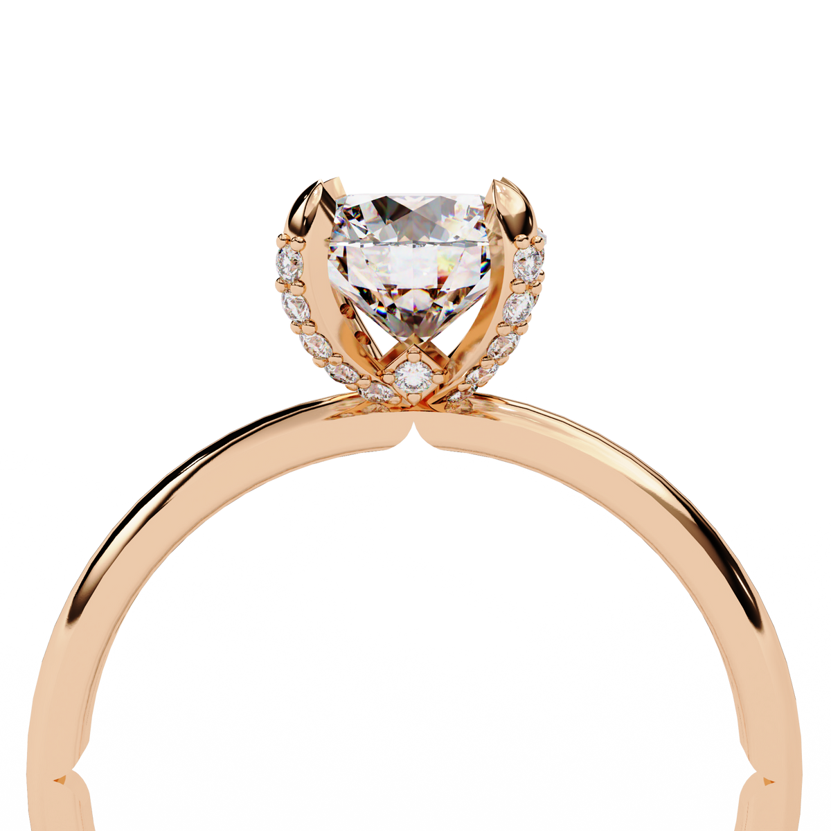 Reverra 14K Solitaire Diamond Classic Engagement Ring, CTTW-1.23