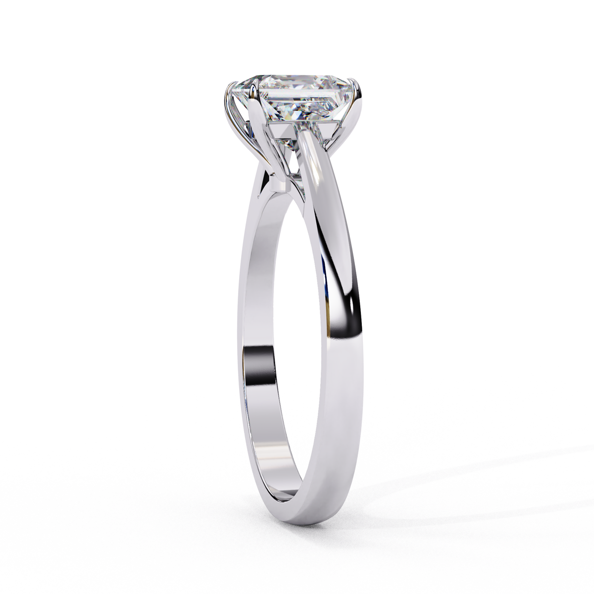 Reverra 14K Solitaire Diamond Classic Engagement Ring, CTTW-1.04