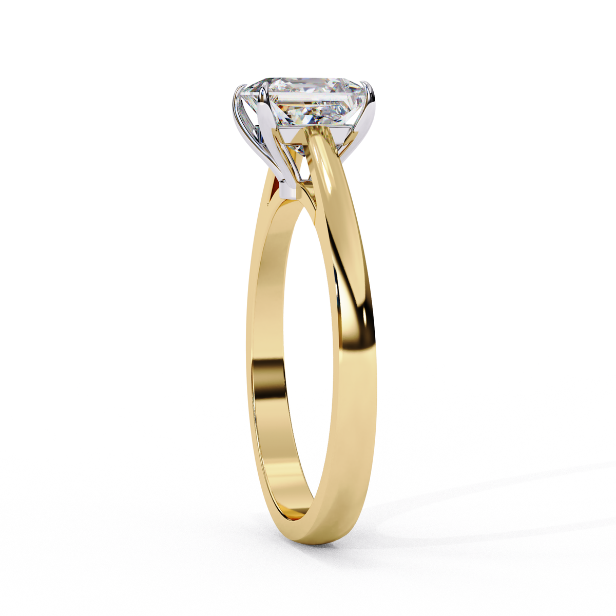 Reverra 14K Solitaire Diamond Classic Engagement Ring, CTTW-1.04