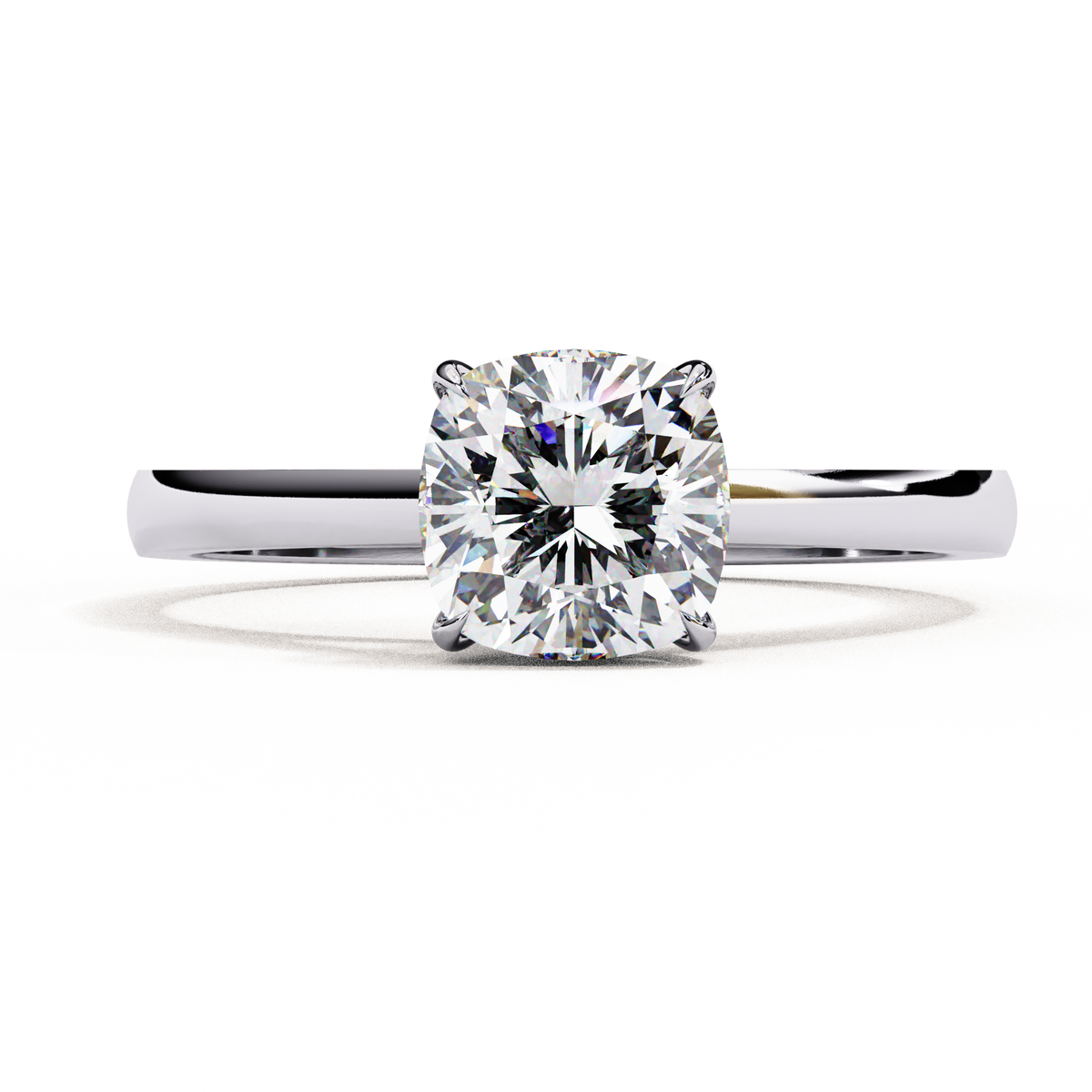 Reverra 14K Solitaire Diamond Classic Engagement Ring, CTTW-1.43