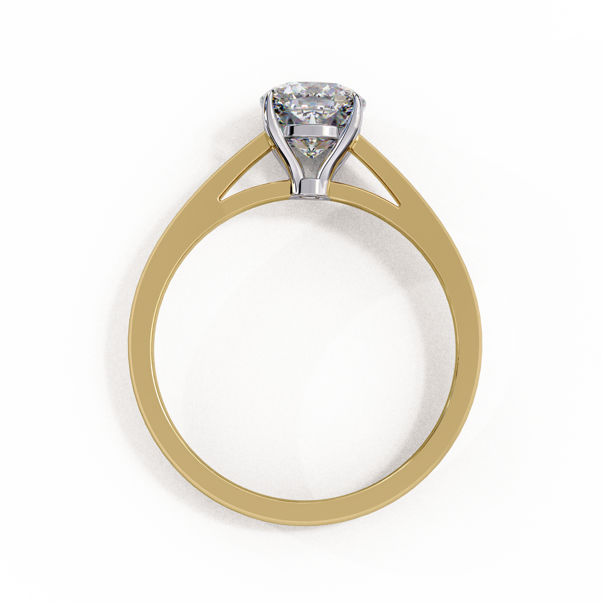 Reverra 14K Solitaire Diamond Classic Engagement Ring, CTTW-1.43