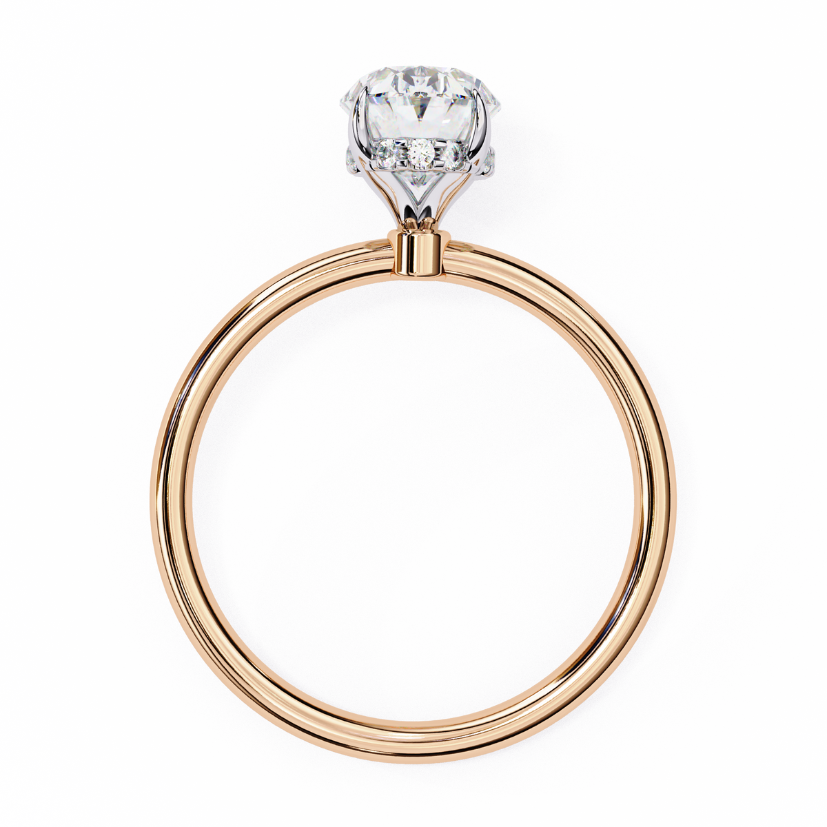 Reverra 14K Solitaire Diamond Minimalist Classic Engagement Ring, CTTW-1.25