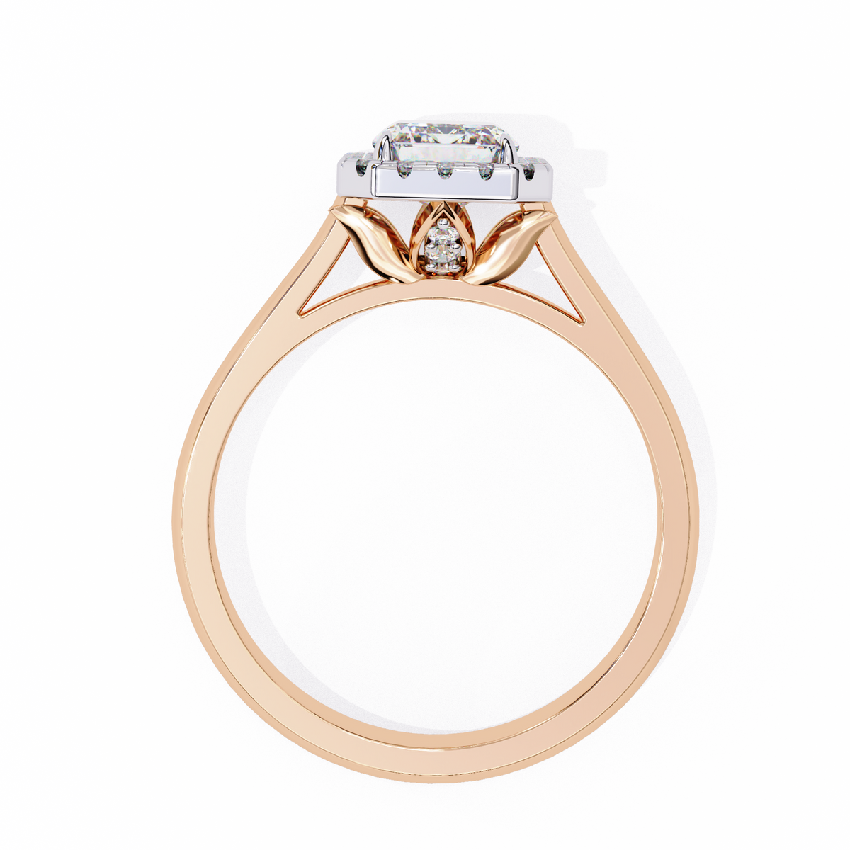 Reverra 14K Halo Diamond Engagement Ring, CTTW-2.51