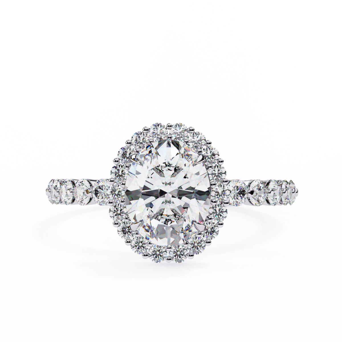 Reverra 14K Diamond Engagement Ring with Vintage Band, CTTW-1.66