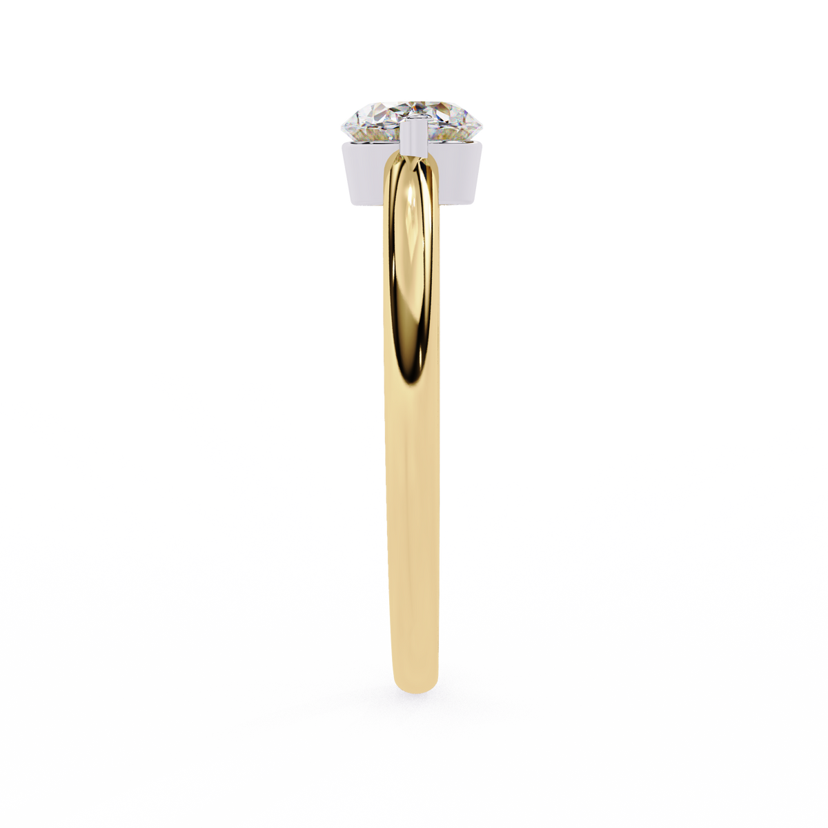 Reverra 14K Solitaire Diamond Engagement Ring, CTTW-0.86