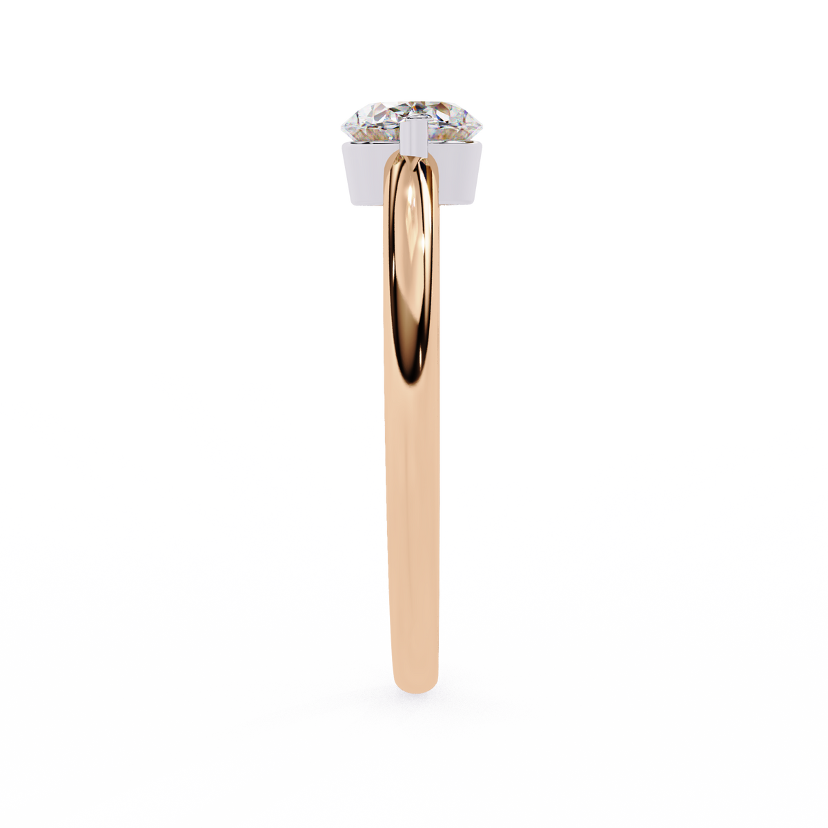 Reverra 14K Solitaire Diamond Engagement Ring, CTTW-0.86