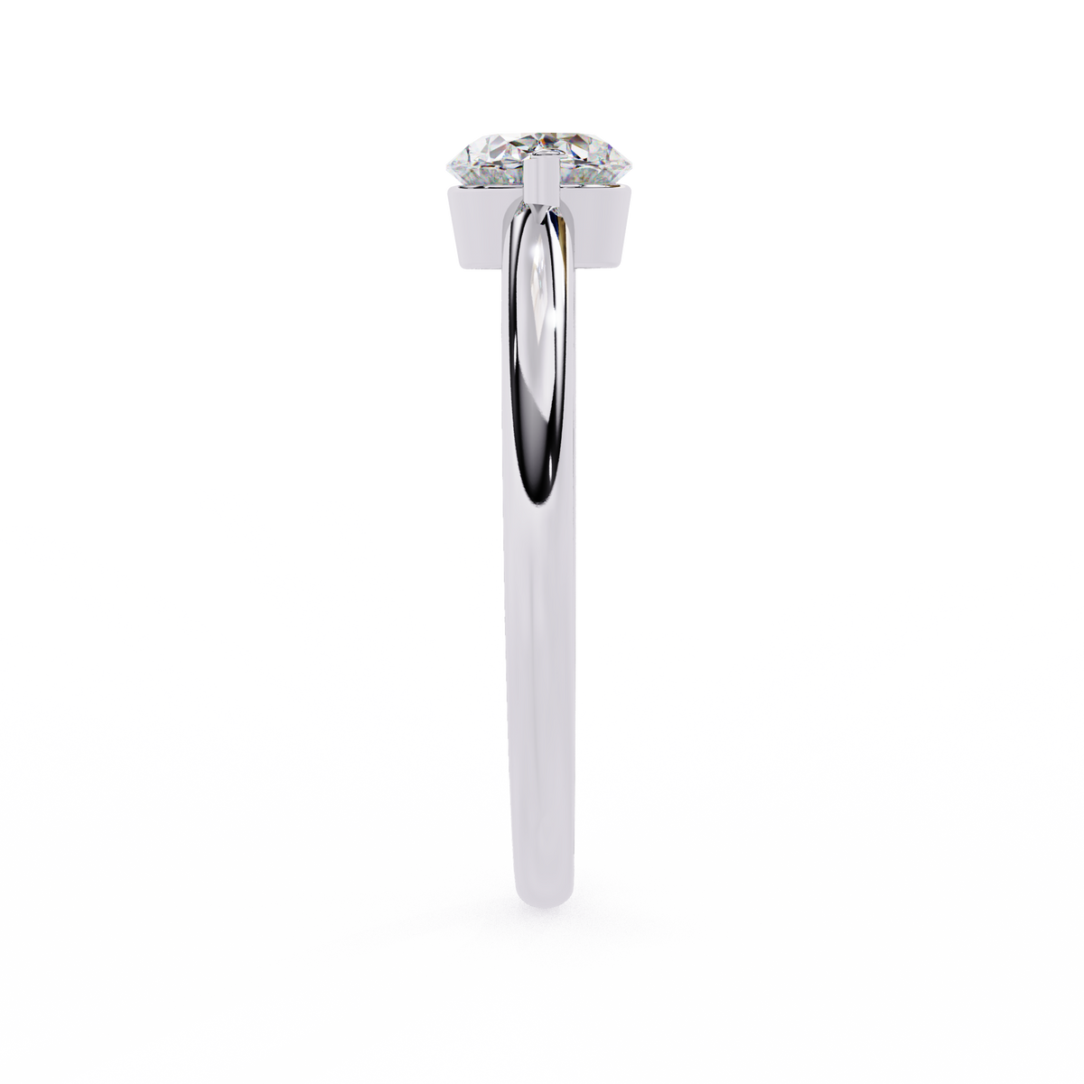 Reverra 14K Solitaire Diamond Engagement Ring, CTTW-0.86