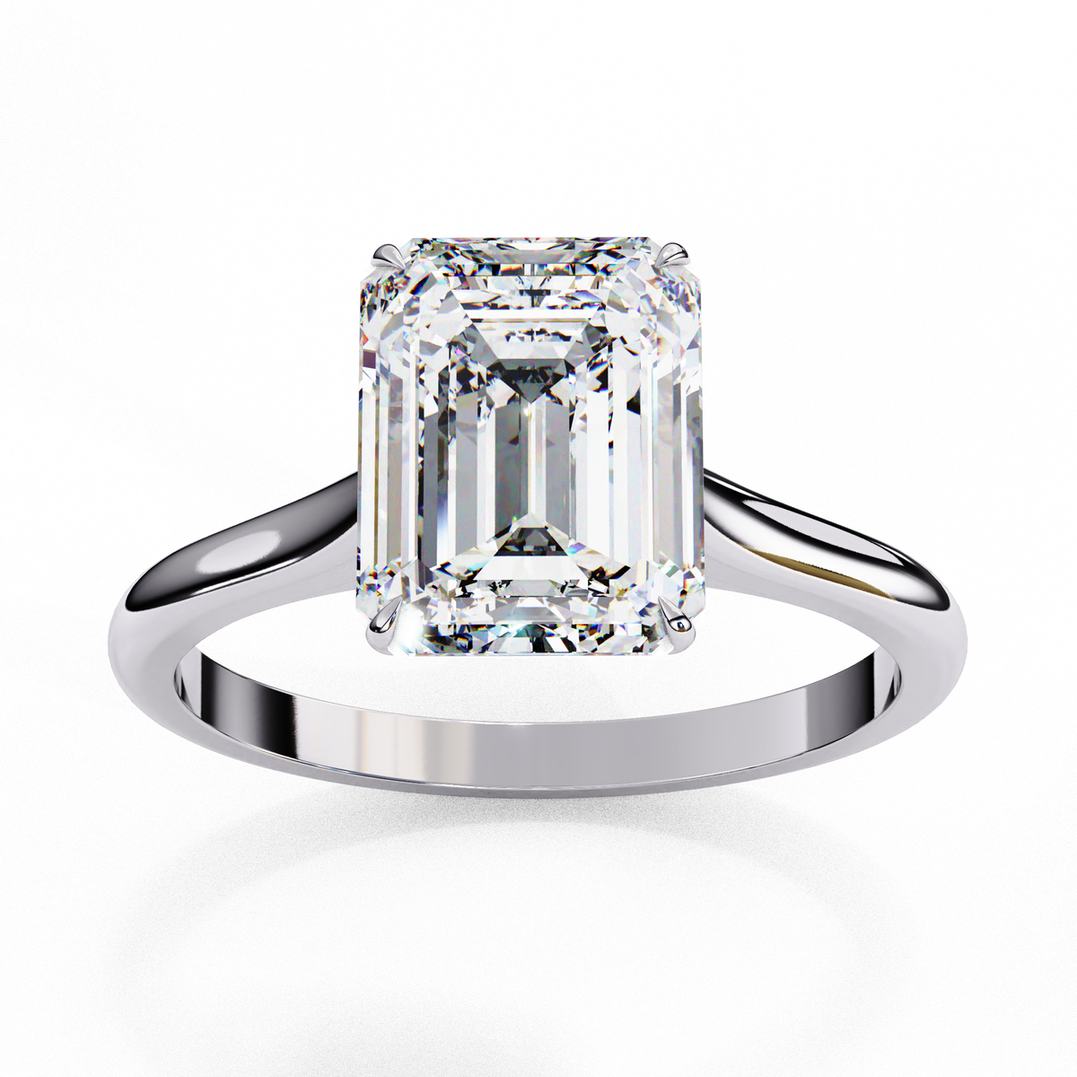 Reverra 14K Solitaire Diamond Engagement Ring, CTTW-2.56