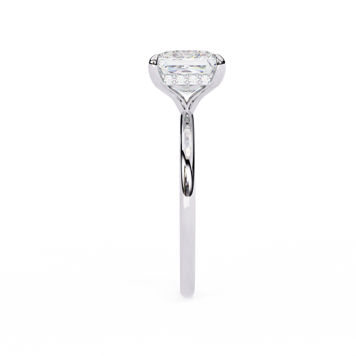 Reverra 14K Princess Solitaire Diamond Engagement Ring, CTTW-2.36