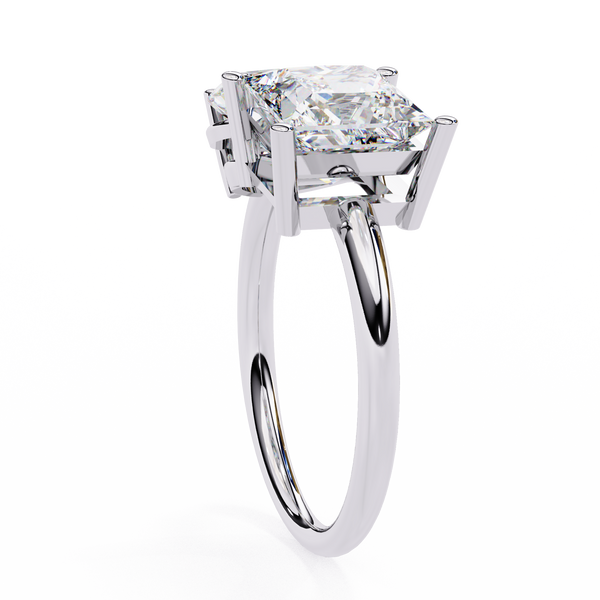 Reverra 14K Gold Pear & Princess Lab Grown Diamond Toi et Moi Engagement Ring for Women, CTTW-4.3