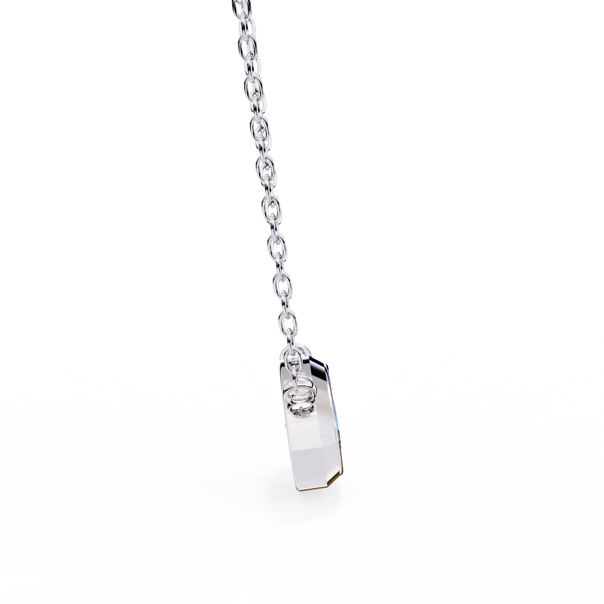 Reverra 14K Marquise Diamond Bezel Pendant Necklace, CTTW-0.68