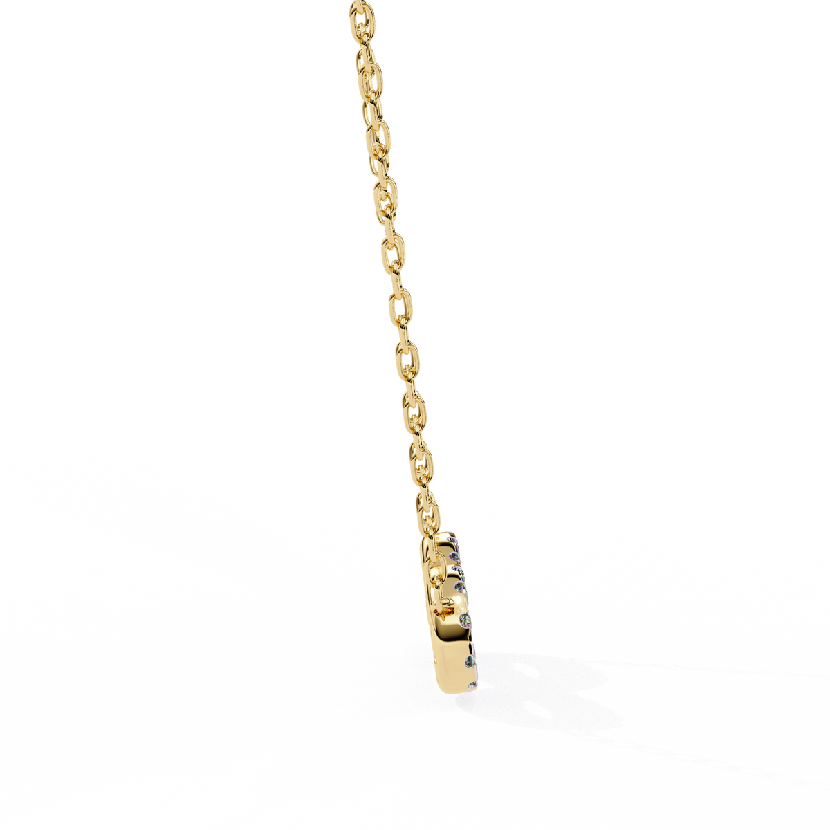 Reverra 14K Diamond Infinity Pendant Necklace, CTTW-0.32