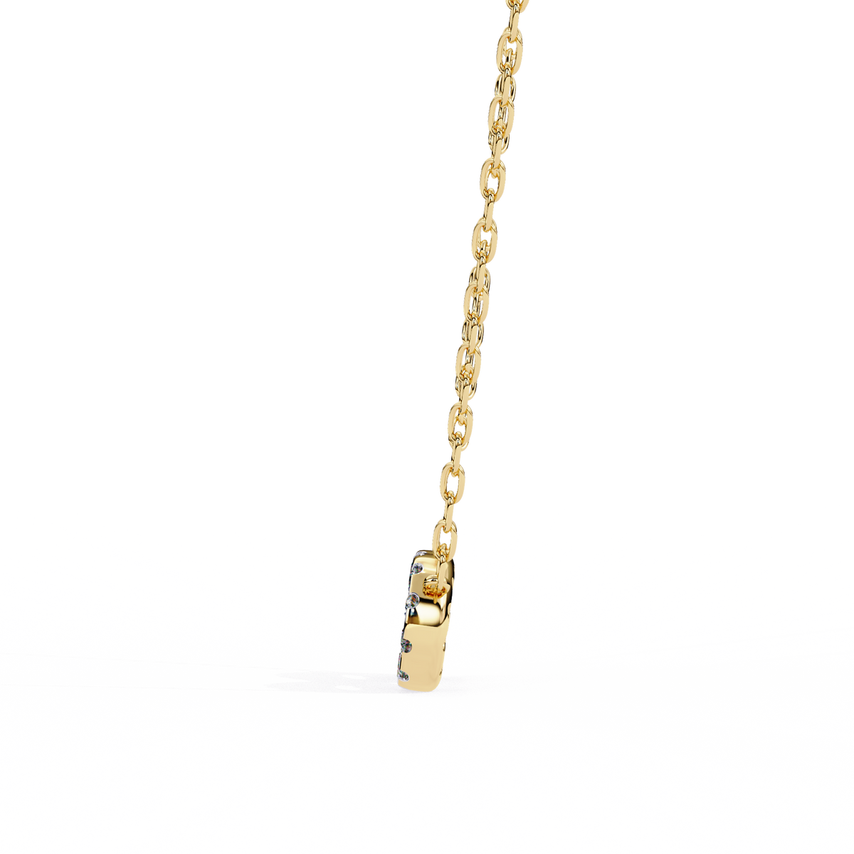 Reverra 14K Diamond Infinity Pendant Necklace, CTTW-0.32