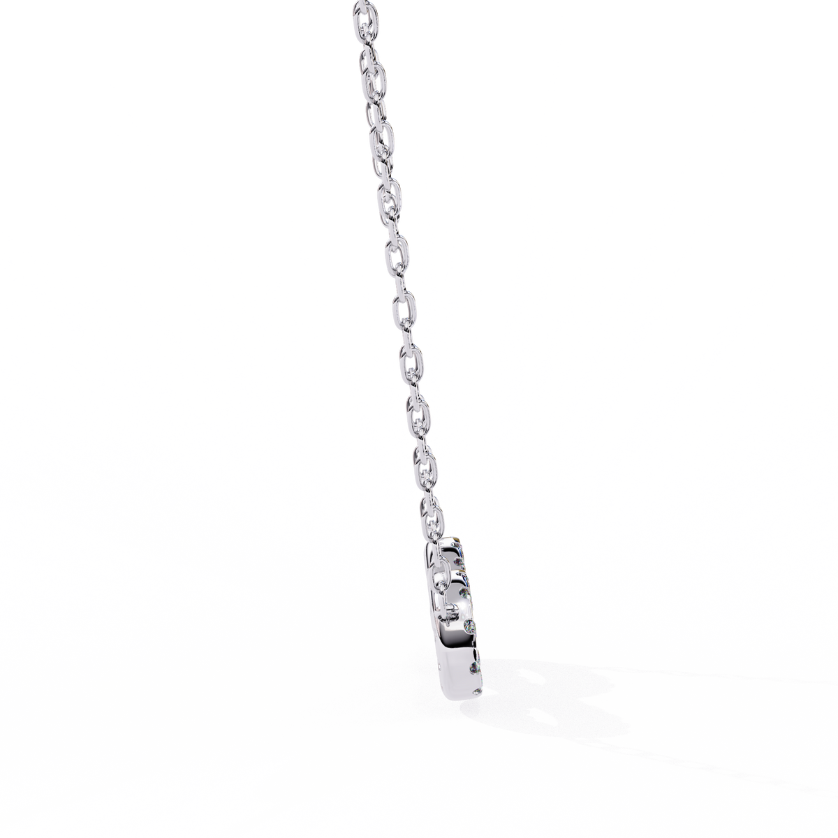 Reverra 14K Diamond Infinity Pendant Necklace, CTTW-0.32