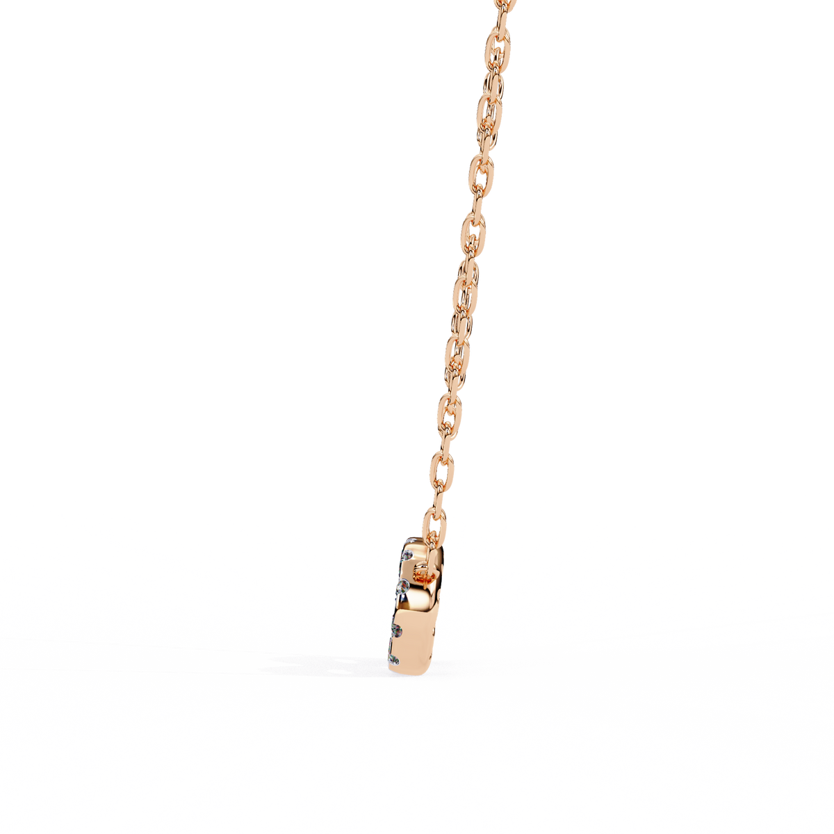 Reverra 14K Diamond Infinity Pendant Necklace, CTTW-0.32