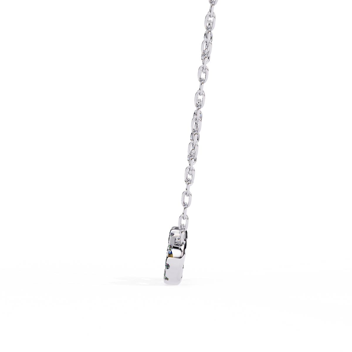 Reverra 14K Diamond Infinity Pendant Necklace, CTTW-0.32