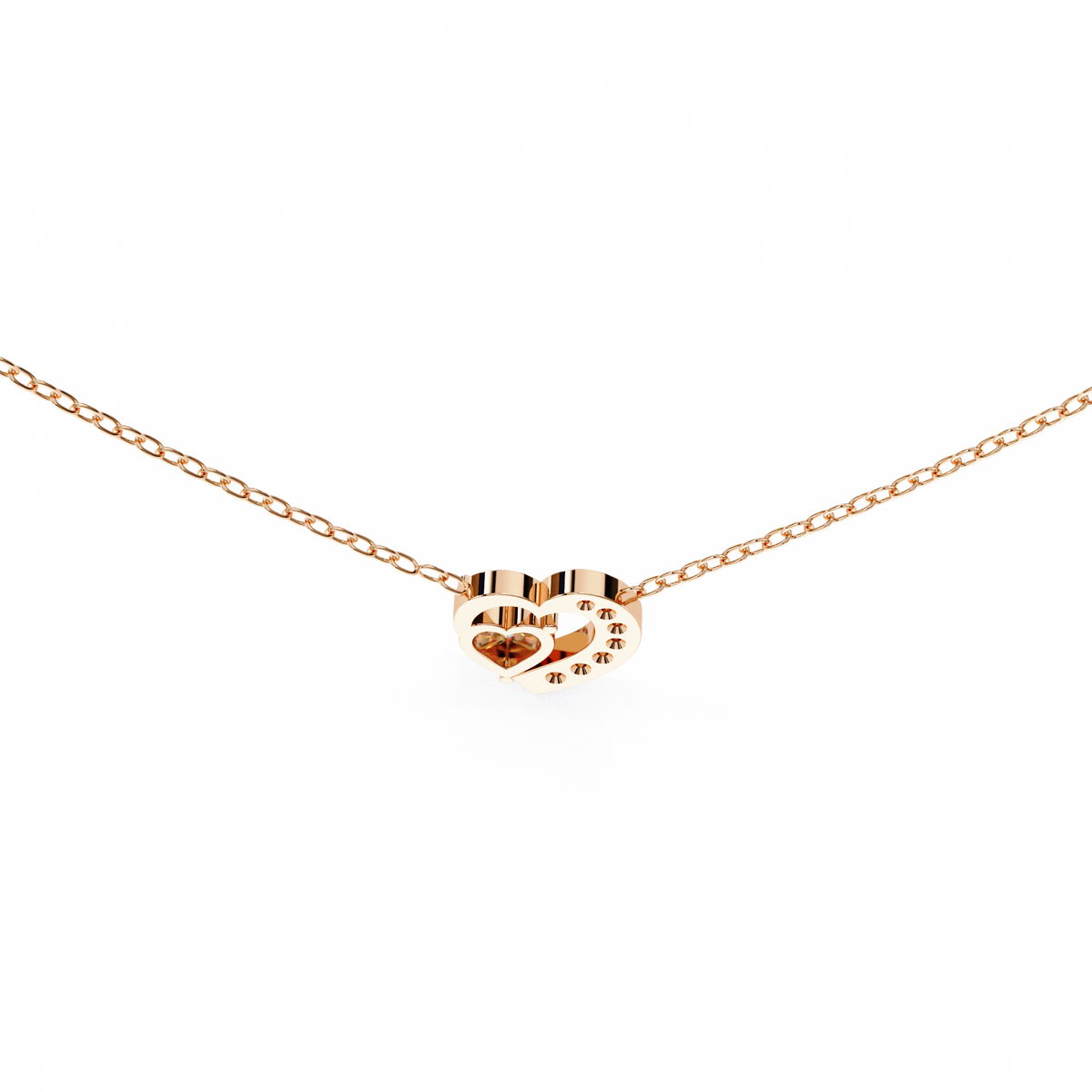 Reverra 14K Heart Diamond Pendant Necklace, CTTW-0.87