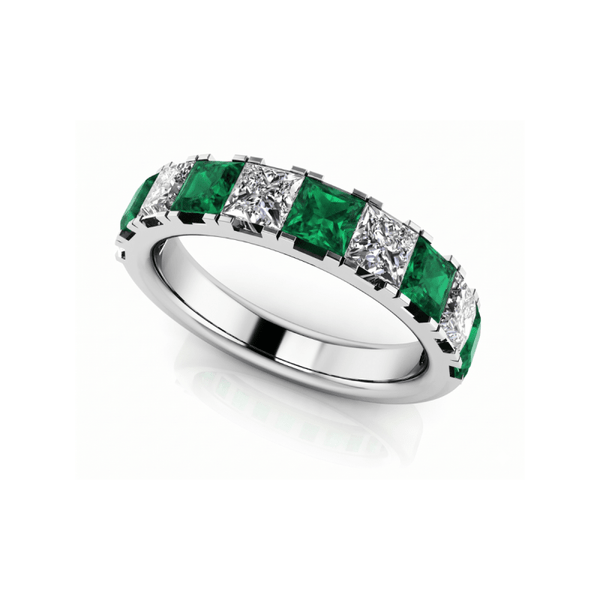 Reverra 14K Gold Princess Cut IGI Certified Lab Diamond Four Prong Gemstone Ring, CTTW-0.91 - Reverra Jewels Inc.