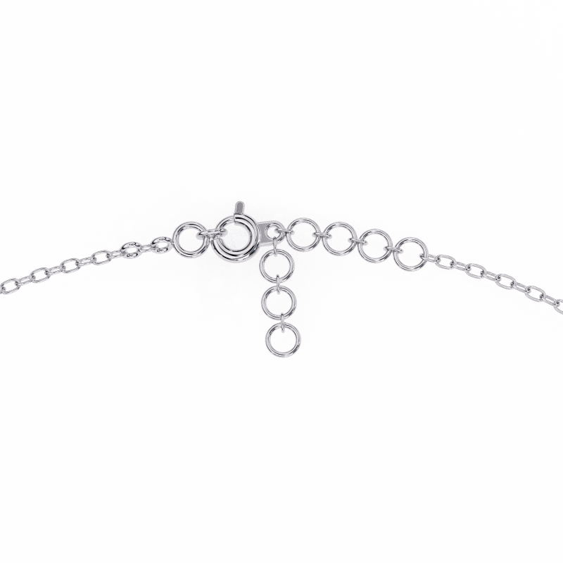 Reverra 14K Gold Round Lab Grown Diamond Circle Fashion Bracelet for Women, CTTW-0.15 - Reverra Jewels Inc.